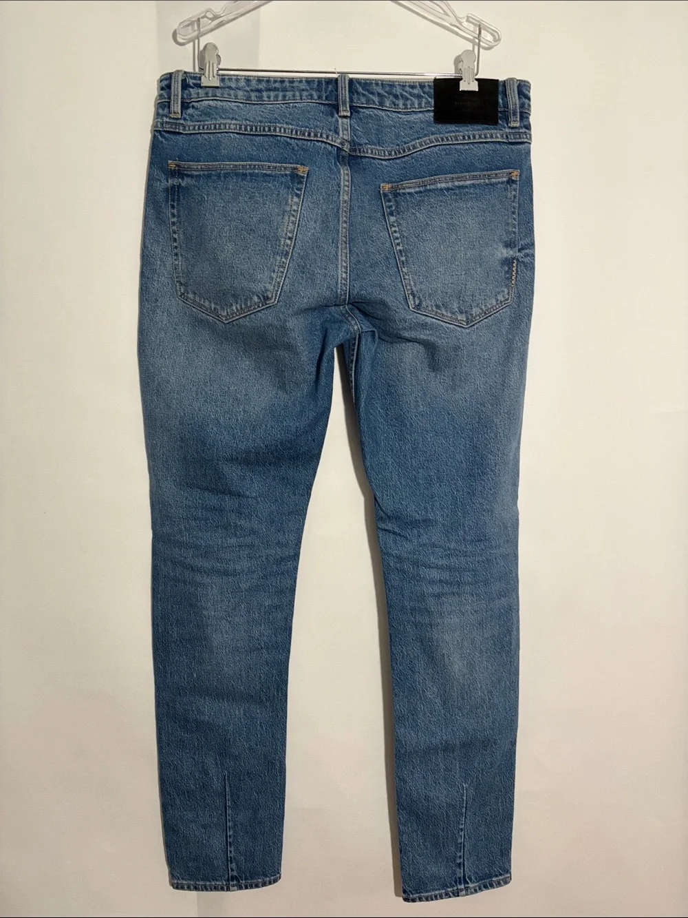 Neuw Stockholm Blue Denim Ray Tapered Jeans Size 34 x 34